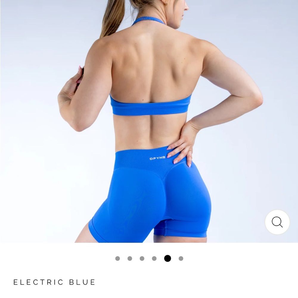 Dfyne Electric Blue Athletic Set